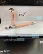 Copy Mont blanc Muses Marilyn Monroe Fountain Pen Pink version